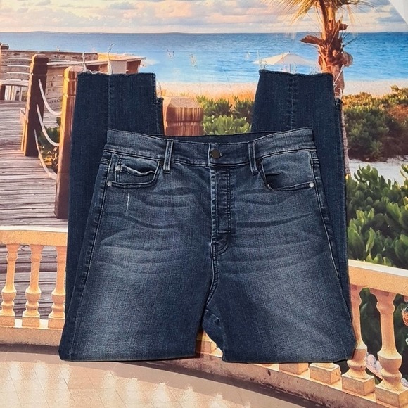 Level 99 Raw Hem‎ High Waist Jeans Size 31 - Picture 2 of 5